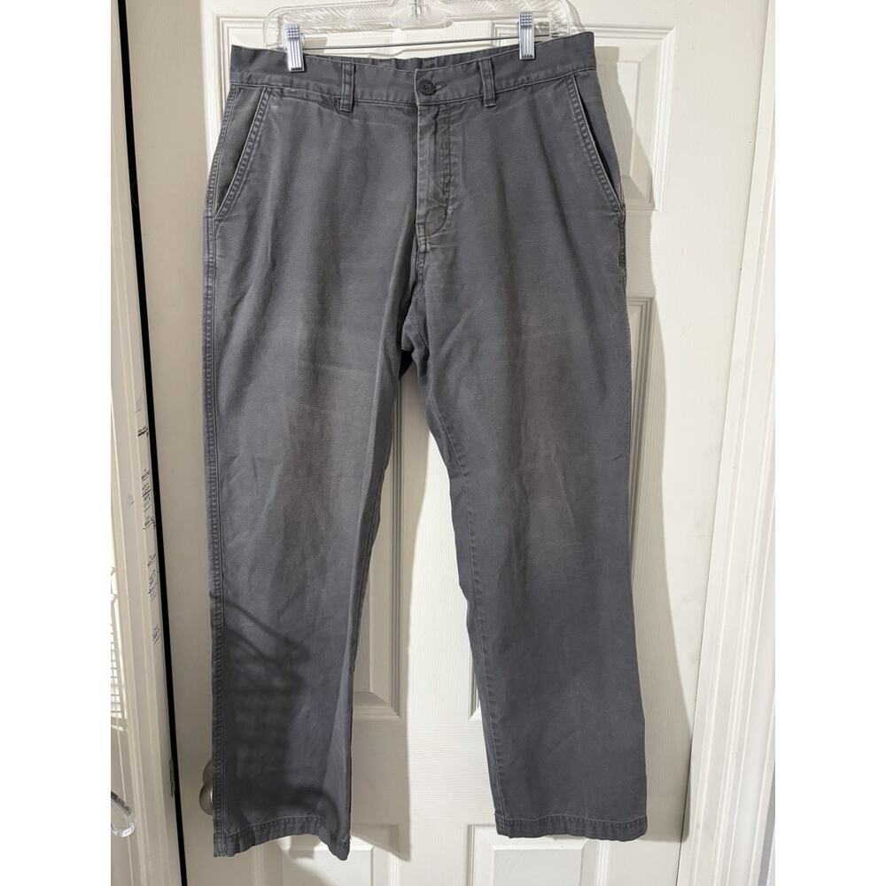 Patagonia Mens Duck Pants Forge Grey Sz 34x30 56826FA14 Canvas
